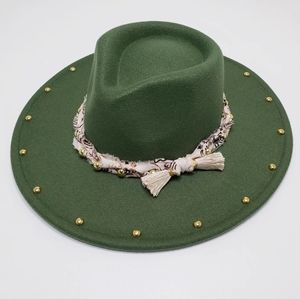 Evergreen Vegan Rancher Hat - Custom Made to Order